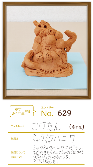 堺市長賞作品「ミャクミャクハニワ」
